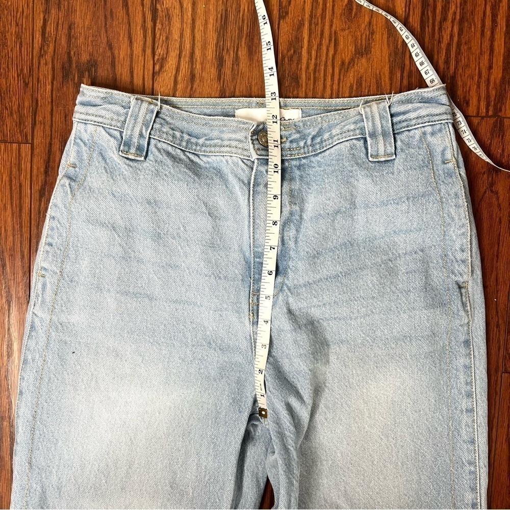 KanCan Estilo 100% Cotton Straight Leg High Rise Lightwash Denim Jeans Size 27 - Picture 13 of 16